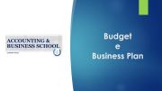Corso Budget e Business Plan
